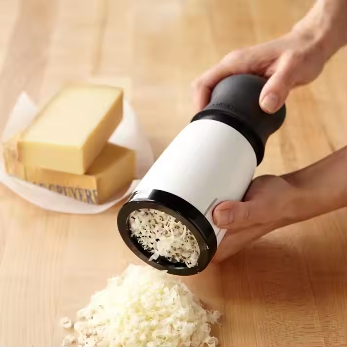 Râpe à fromage en acier inoxydable ABS, gadgets de cuisine