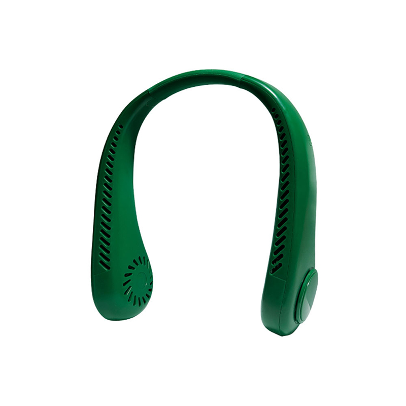 #Green Color mini fan air conditioner